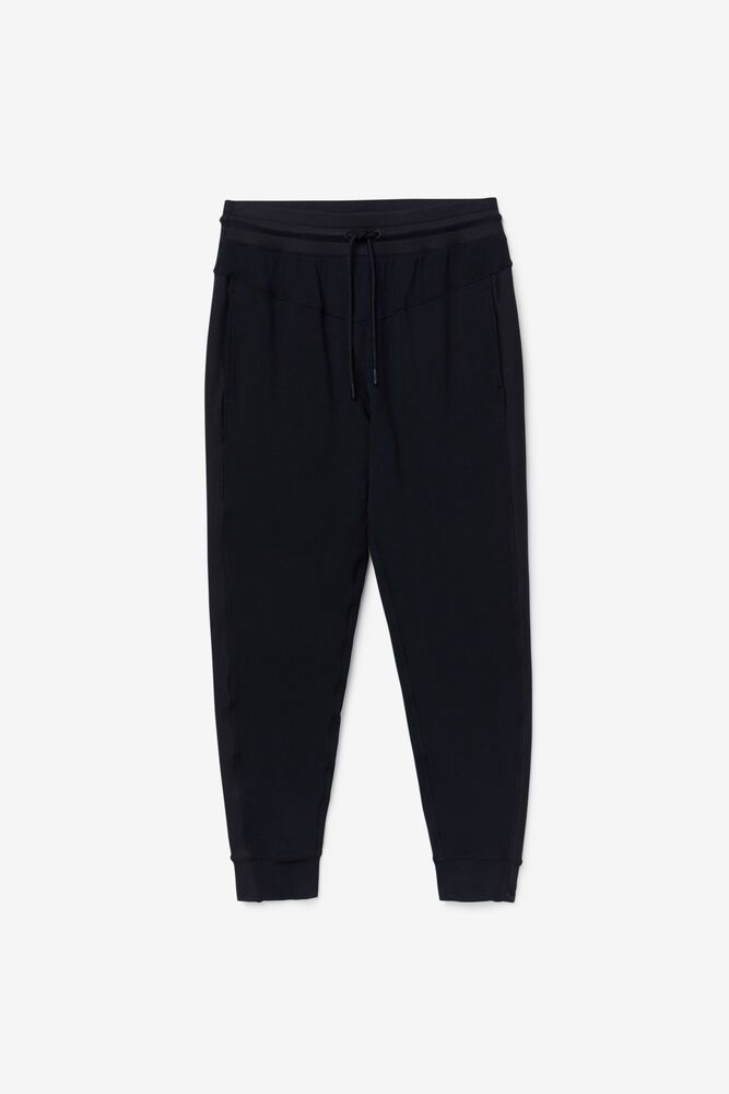 Fila Fi-lux Texture Jogger Black Legging Womens - NZ 50742-ZCLO